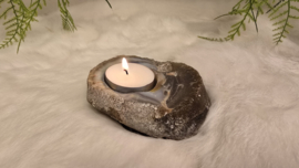 Agaat Waxinelicht Ruw No.1