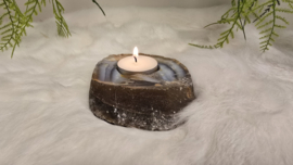 Agaat Waxinelicht Ruw No.1