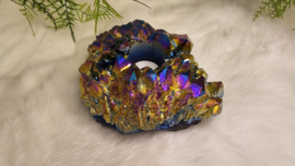 Titanium Aura Amethist Waxinelicht No.8