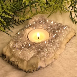 Angel Aura Amethist Waxinelicht No. 8