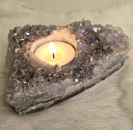 Angel Aura Amethist Waxinelicht No. 9