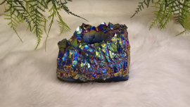 Titanium Aura Amethist Waxinelicht No.6