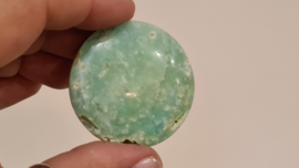 Chrysopraas "Phone Grip" zwart