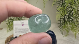 Fluoriet Trommelsteen Bonte Kleuren Mix