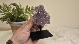 Angel Aura Amethist op standaard No. 1
