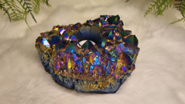 Titanium Aura Amethist Waxinelicht No.9