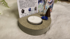 Kaarten houder- Memorial Holder- Ovaal- Groen