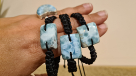 Larimar Armband No.6