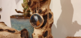 Ketting Memory Locket Twist Rose- Violini