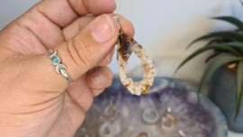 Agaat Geode Hanger