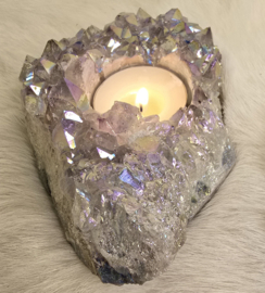 Angel Aura Amethist Waxinelicht No. 6