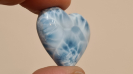 Larimar Puffy Hart No.5