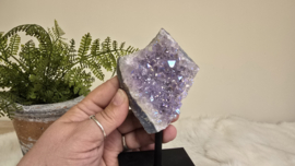 Angel Aura Amethist op standaard No. 3