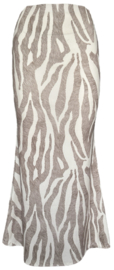 Mysterious zebra skirt