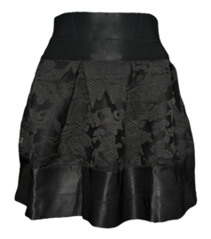 Black lace kelsey skirt