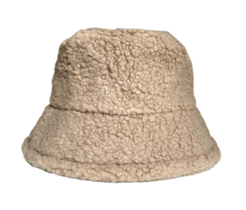 Camel teddy bucket hat