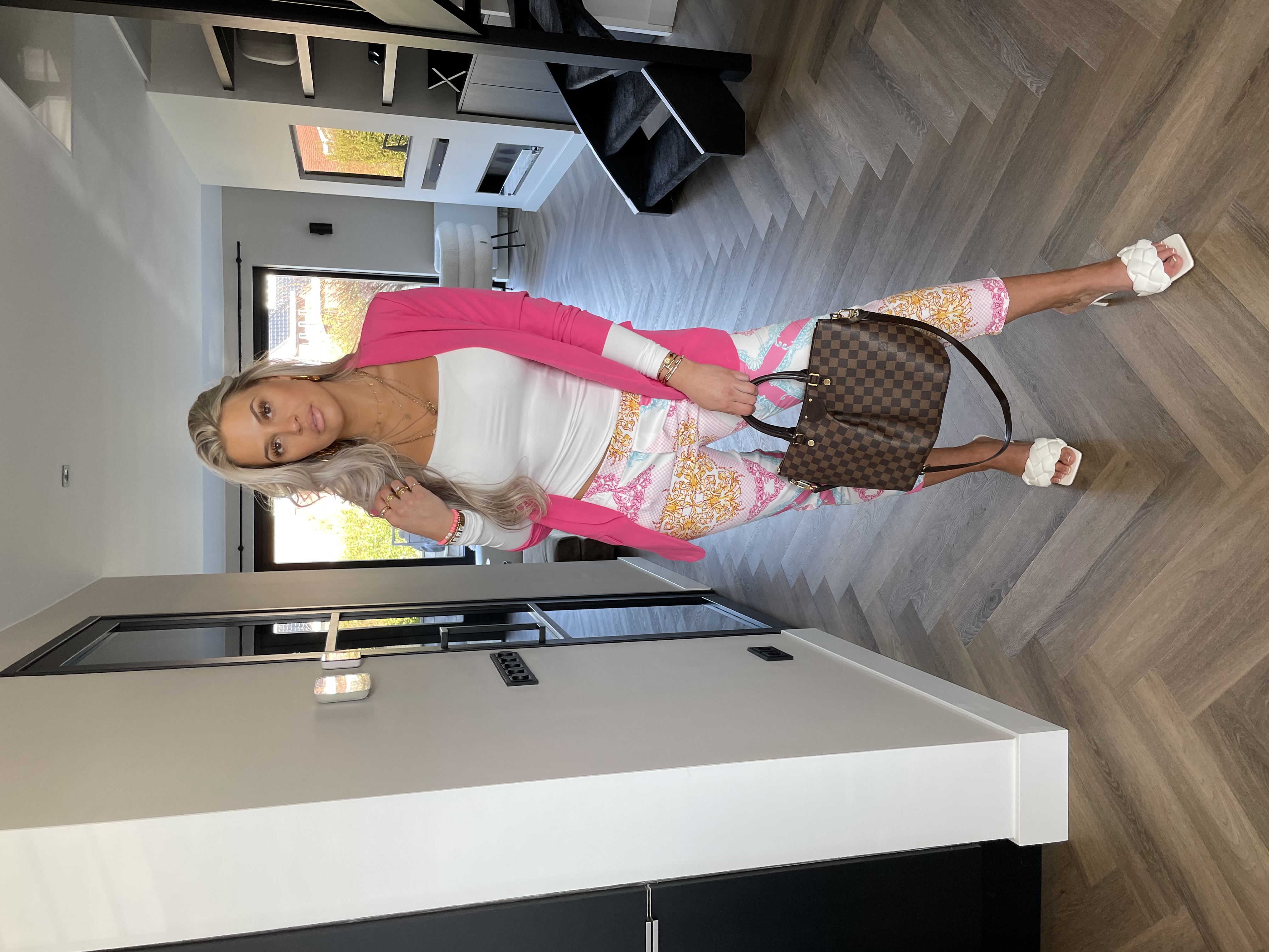 Versaille pantalon pink