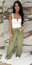 Army silk pants