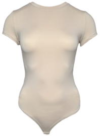 Nude short sleeve body