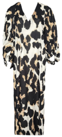 Leopard wide dress