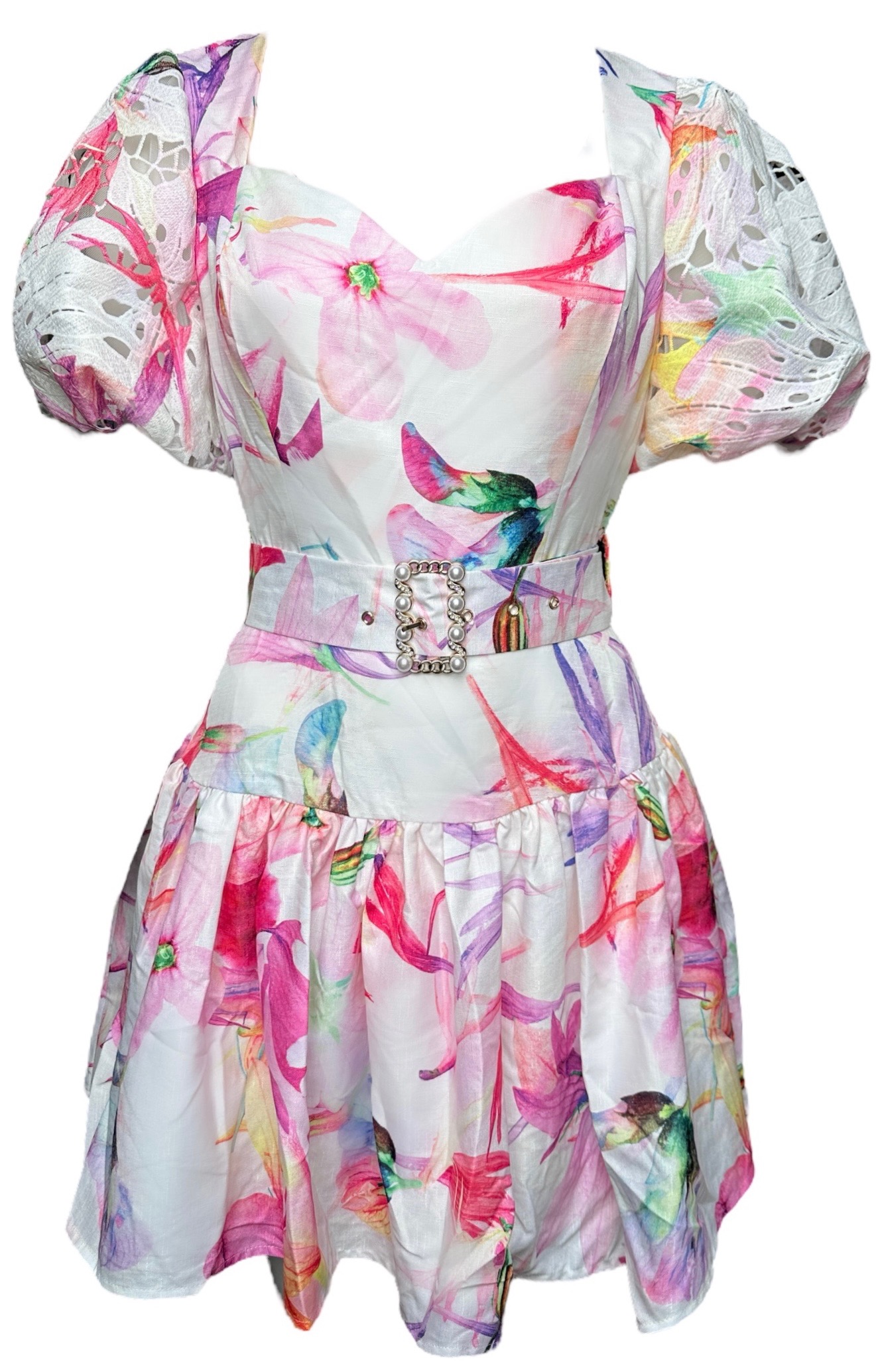 White Emily in Paris Dress