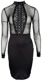 Black jade dress