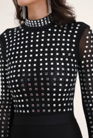 Black Cassidy sparkle dress