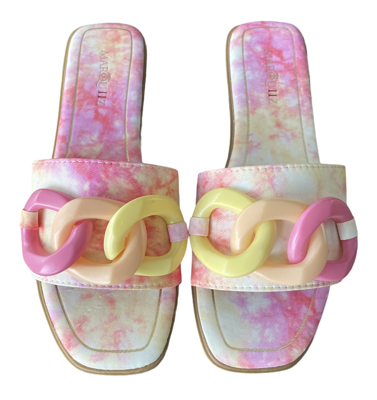 Colourful slippers
