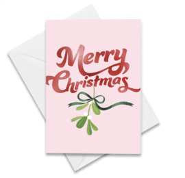 Wenskaart - Merry Christmas