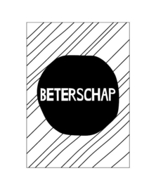 Ansichtkaart - Beterschap