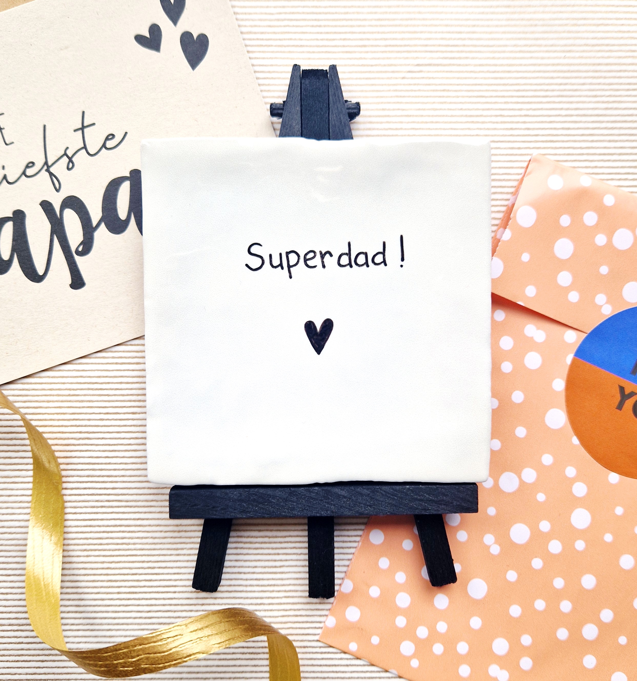 Tegeltje vaderdag, Superdad ! ♡