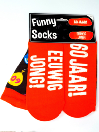 funny socks 60 jaar