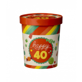 candy bucket 40 jaar