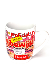 cartoon mok rijbewijs