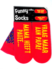 funny socks mama pauze