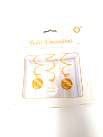 swirl decorations wit/goud