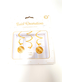 swirl decorations wit/goud