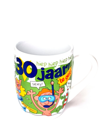 cartoon mok 30 jaar