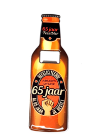 bieropener 65 jaar