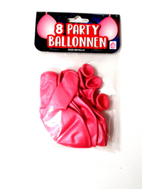 ballonnen roze metallic