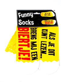 funny socks biertje
