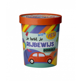candy bucket rijbewijs