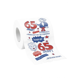 wc papier 65 jaar