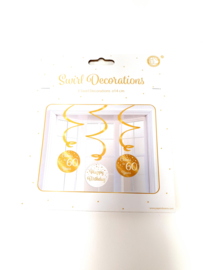 swirl decorations wit/goud