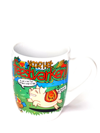 cartoon mok feest varken