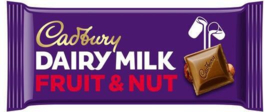 cadbury fruit & nut