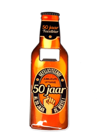 bieropener 50 jaar