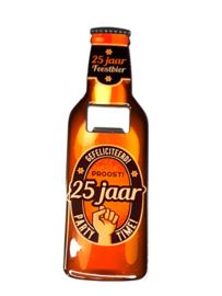 bieropener 25 jaar