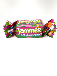 toffee doos jammer weggaat