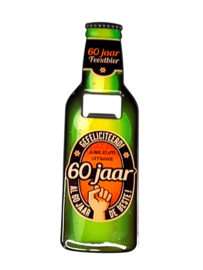 bieropener 60 jaar